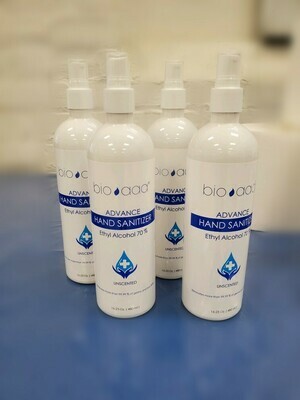 Advance Bio AAA Hand Sanitizer, Case of 4 (16 oz) Advance Bio AAA Hand Sanitizer, Case of 4 (16 oz)