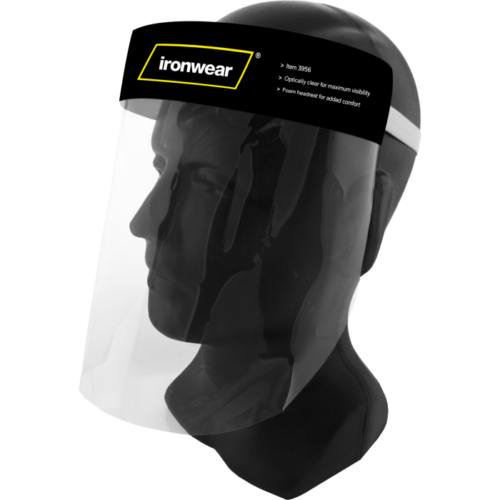 Ironwear Clear Disposable Face Shield