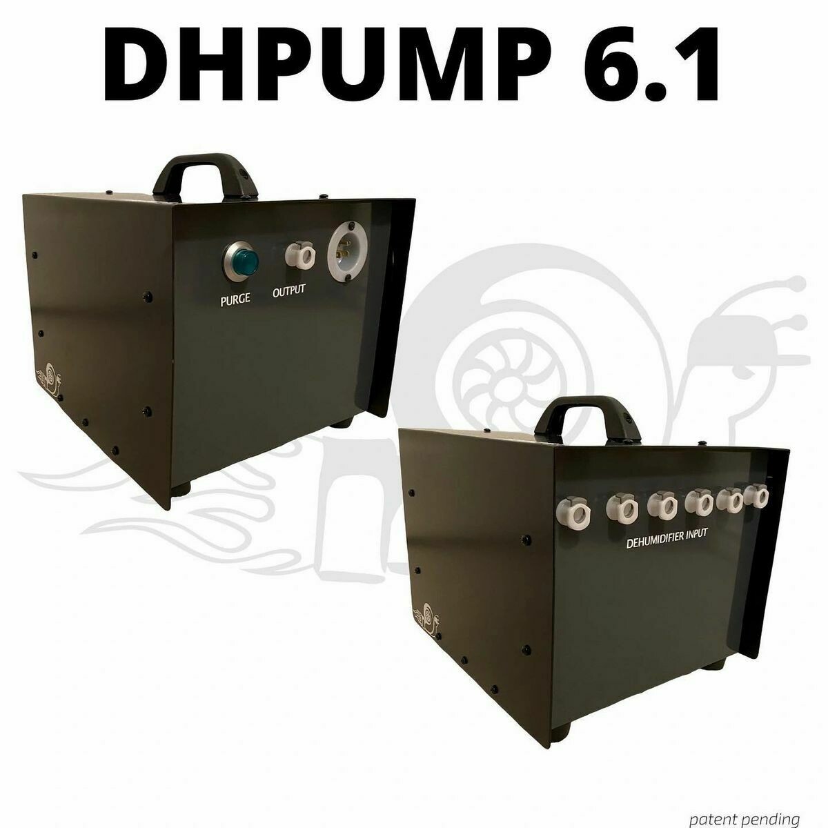 EDS Dehumidifier Pump-Out Box (Black)