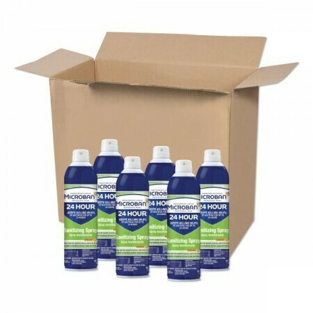 Microban 24 Hour Sanitizing Spray (Case of 6)