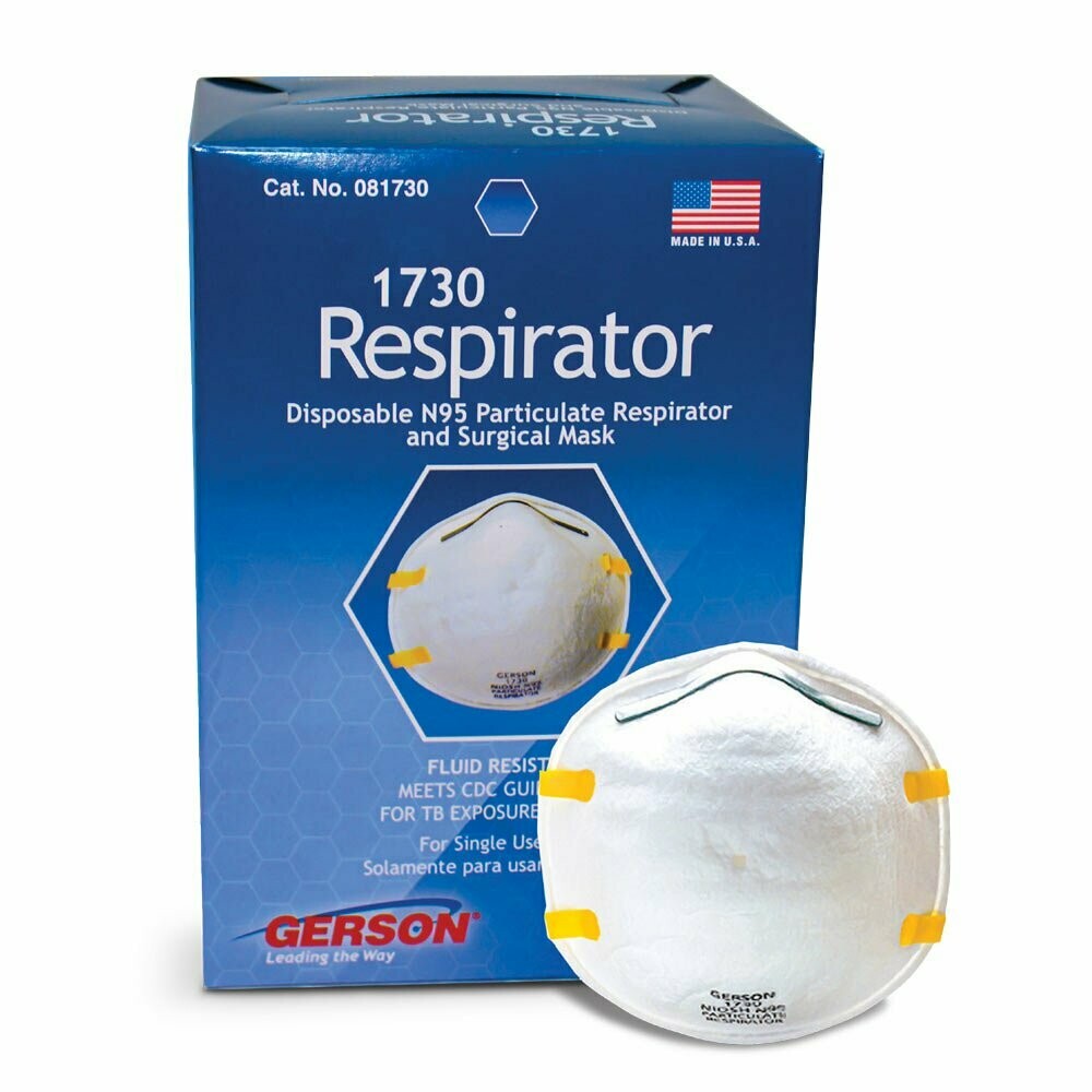 Gerson N95 Particulate Respirator (20 pack)