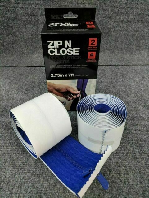 Zip N Close Heavy-Duty Zipper (2 pack) - Cleaning Supplies Online