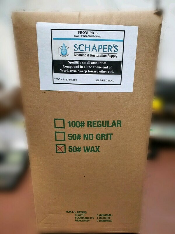 Schaper&#39;s Pro Floor Sweeping Compound (50lbs)