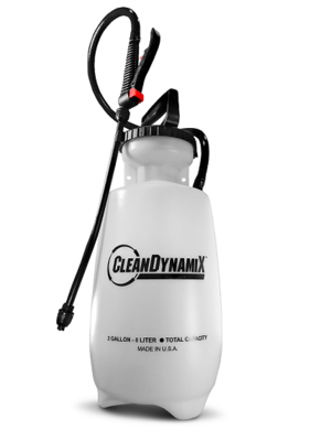 Clean DynamiX 2gl Premium Pump Sprayer w/ Relief Valve