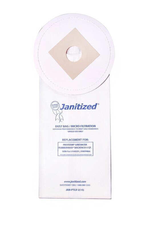 Disposable Vacuum Bags for Proteam Linevacer (10ct)