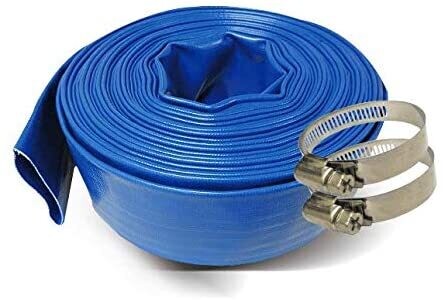 Schraiberpump Lay-Flat Discharge and Backwash Hose (100&#39; x 2&quot;)