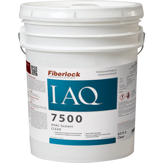 Fiberlock IAQ 7500, Clear (5 gal)
