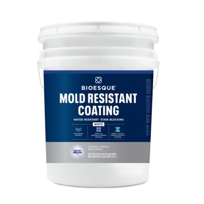 Bioesque Mold Resistant Coating, White (5 Gal.)