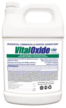 Vital-Oxide Disinfectant, EPA Registered