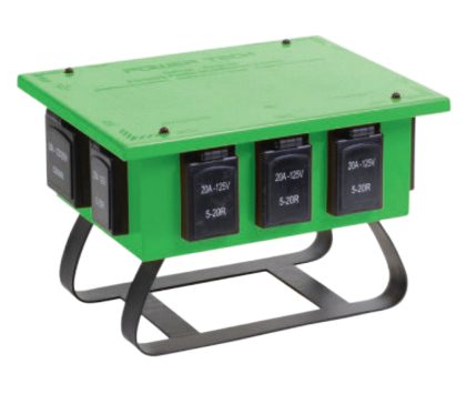Power Tech Power Distribution Box, Green