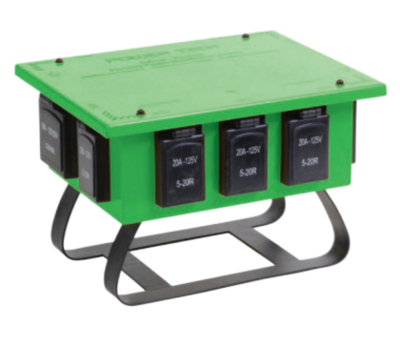 Power Tech Power Distribution Box, Green