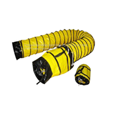 Yellow Ducting With Bag, 25 Ft.