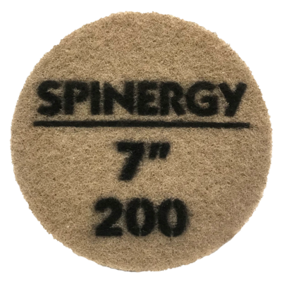 Spinergy Stone Polishing Pad - 7" (200 Grit)