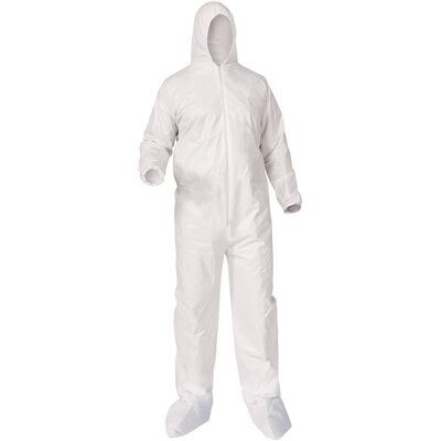 Coverall w/ Hood and Boots (25 ct.)  Select Size