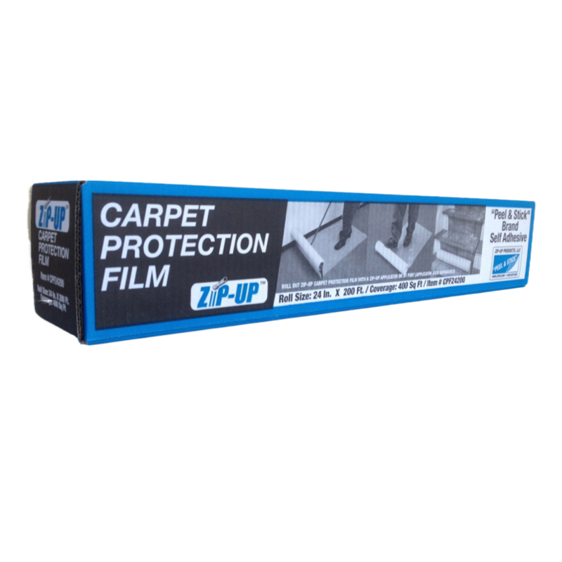 Zip-Up Carpet Protection Film (24&quot; x 200&#39;)