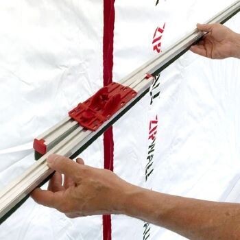 ZipWall FoamRail Tapeless Seal