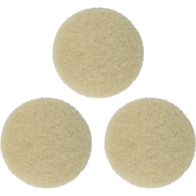 8&quot; Beige Scrub Pads (15pc)