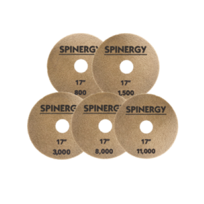 Spinergy Stone Polishing Pads - 17&quot;