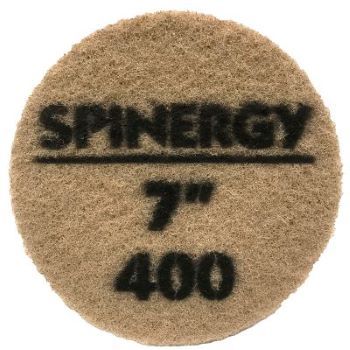 Spinergy Stone Polishing Pad - 7&quot; (400 Grit)