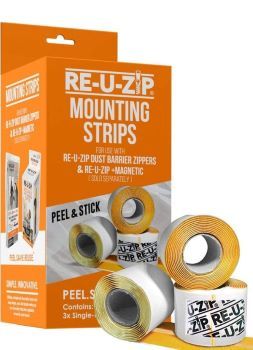 RE-U-ZIP Mounting Strip 3-Pack