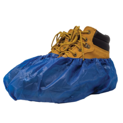 ShuBee Waterproof Shoe Covers, Dark Blue (40 pair)
