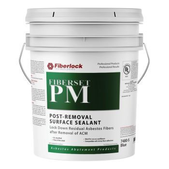 Fiberset PM Post-Removal Surface Sealant, Clear (5 Gal.)