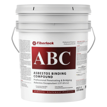 Fiberlock ABC Asbestos Binding Compound, Off-White (5 Gal.)