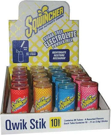 Sqwincher Qwik Stik Zero Assorted Flavors (200ct)