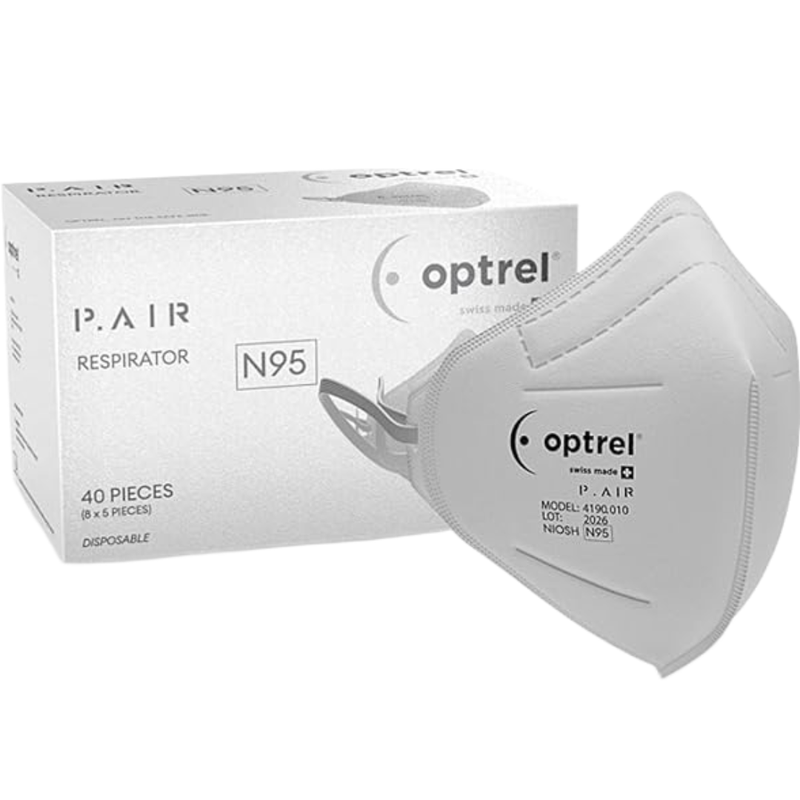 Optrel P.AIR N95 Respirator (Box of 40)