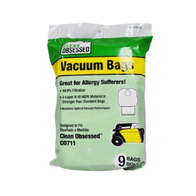 Clean Obsessed HEPA Vacuum Filter Bags