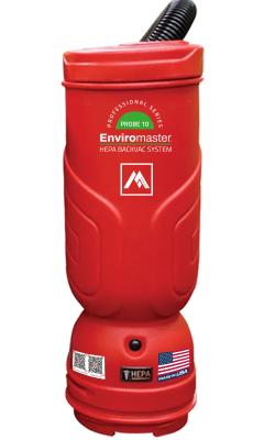 HEPA Backpack Vacuum Cleaner Probe 10 | Enviromaster
