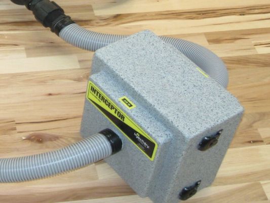 Injectidry Interceptor In-Line HEPA Filter System