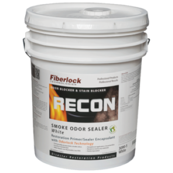 Fiberlock Recon Smoke and Odor Sealant, White (5 Gal.)