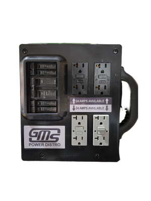 GMS Portable Power Distribution Center - Black