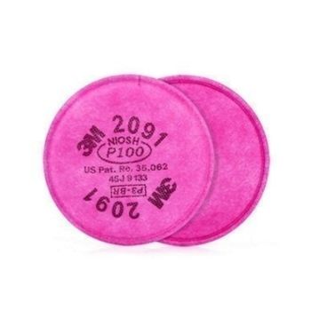 3M P100 Pancake Cartridge (2 pack)