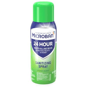 Microban 24 Hour Sanitizing Spray (Case of 6)