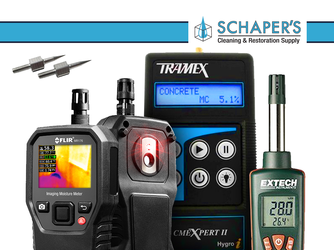 Meters & Testing Tools - National Delivery | Schaper's Supply | Carpet ...