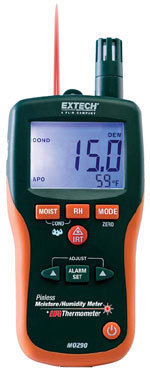 Extech Pinless Psychrometer w/ IR Thermometer