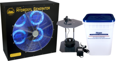 Titan 4000 Hydroxyl Generator for Odor Removal Titan 4000 Hydroxyl Generator for Odor Removal