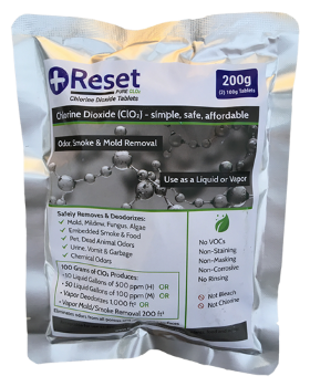 Reset Chlorine Dioxide (CLO2), 200g.