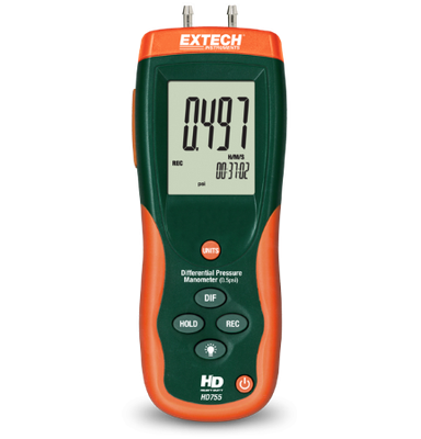 Extech HD755 Differential Pressure Manometer