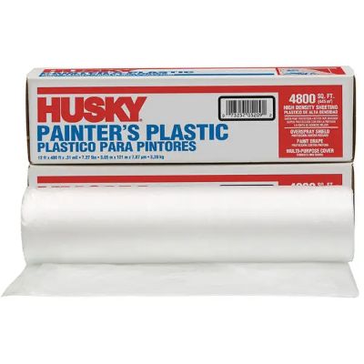 Husky Painter's Poly Sheeting - 12' x 400'