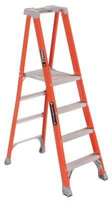 Louisville Fiberglass Platform Ladder