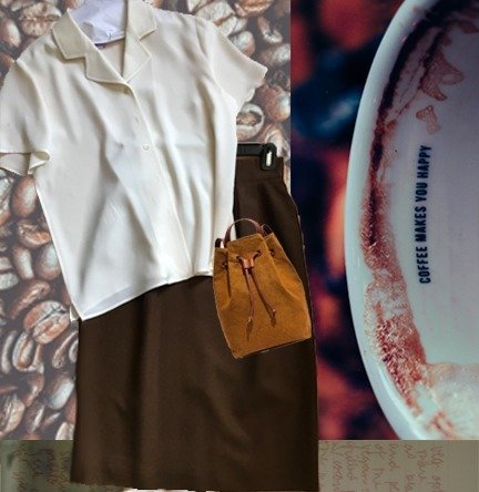 Cup Of Joe Pencil Skirt