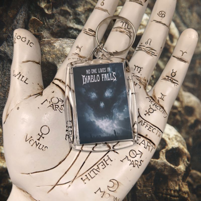 “No One Lives In Diablo Falls” Keychain