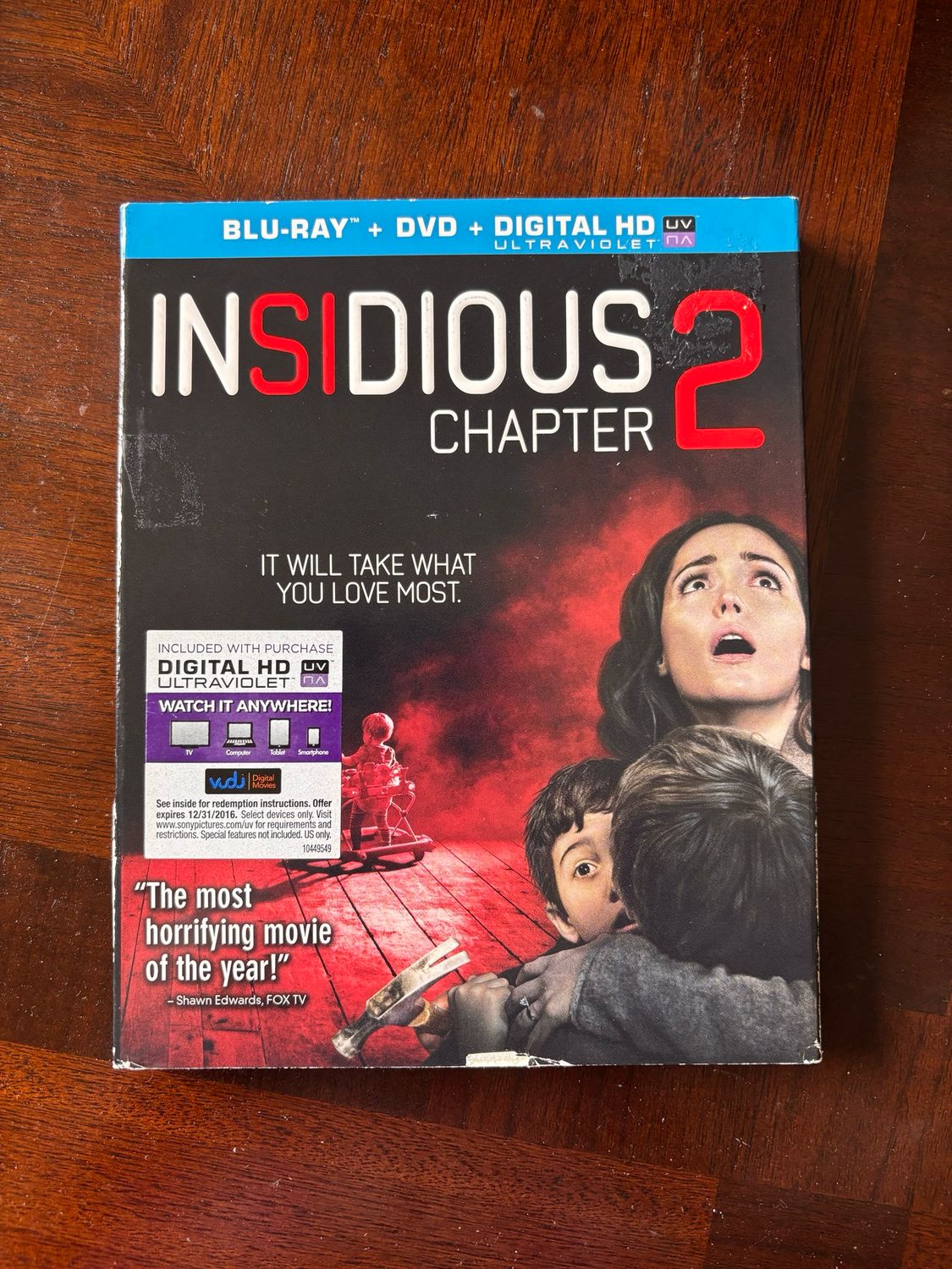 Insidious 2 Blu-ray