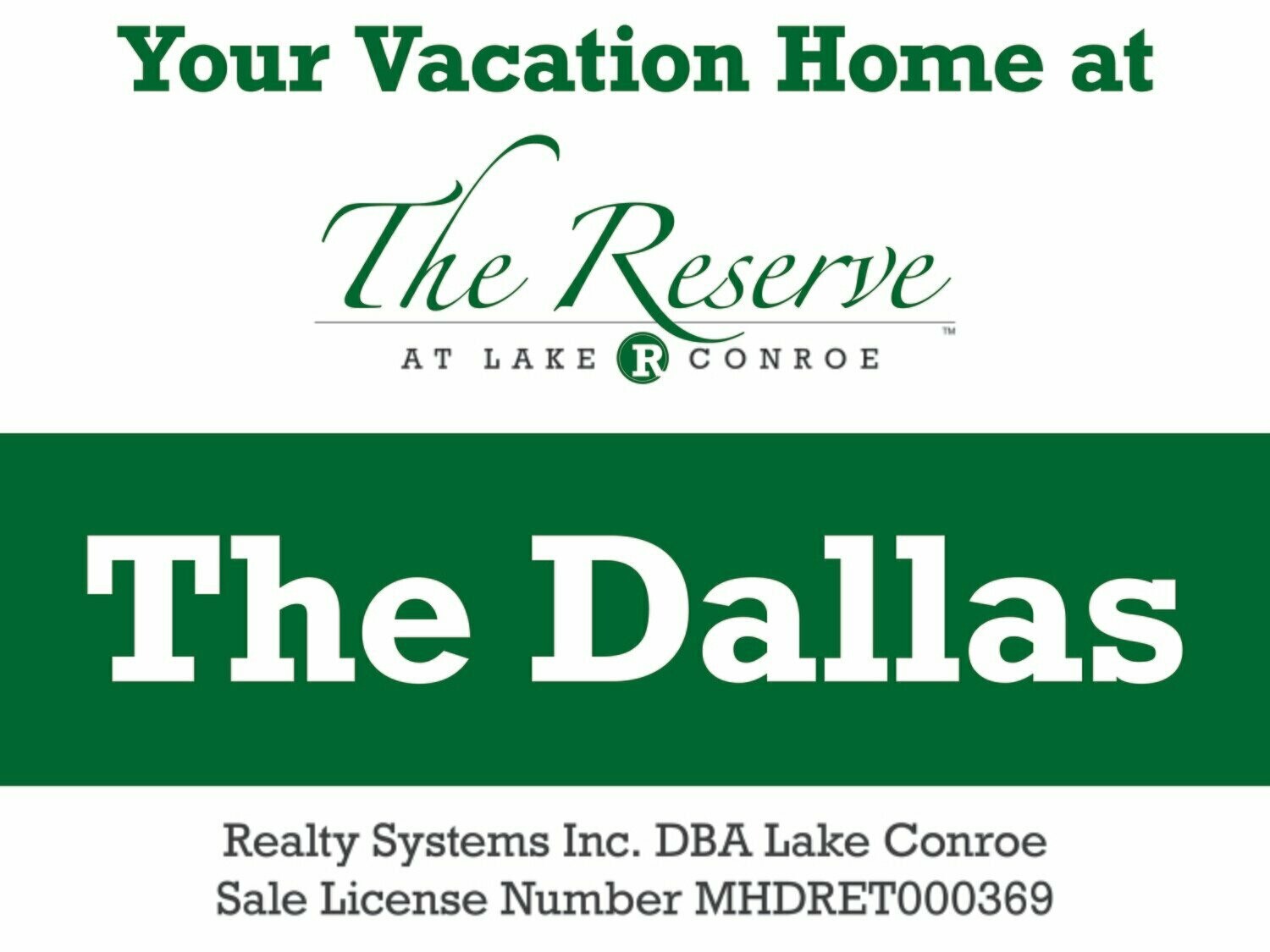 The Reserve Package Order