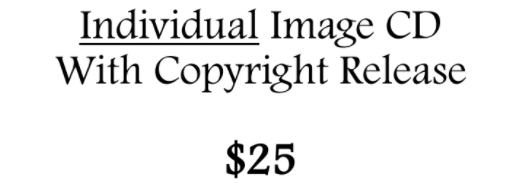 Individual Image CD with Copyright Release Individual Image CD with Copyright Release