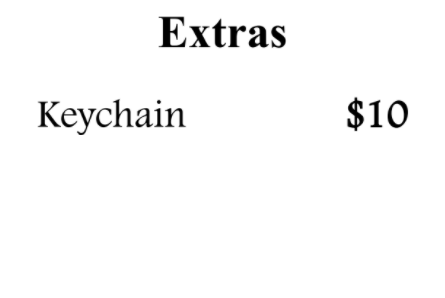 Keychain - K Keychain - K