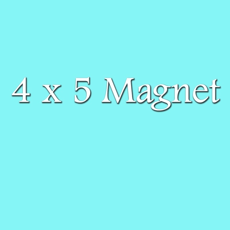 4x5 Photo Magnet